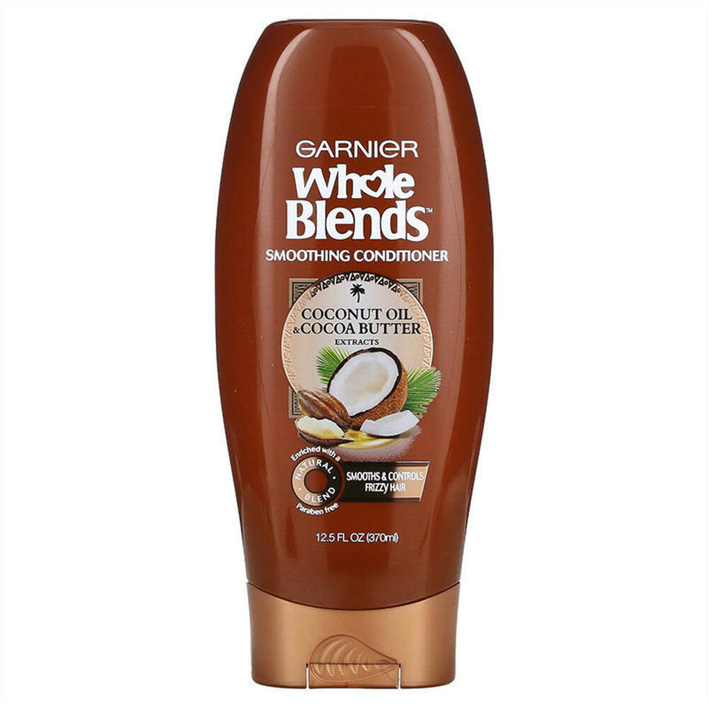 Garnier Whole Blends Coconut Cocoa Smoothing Conditioner 12.5oz